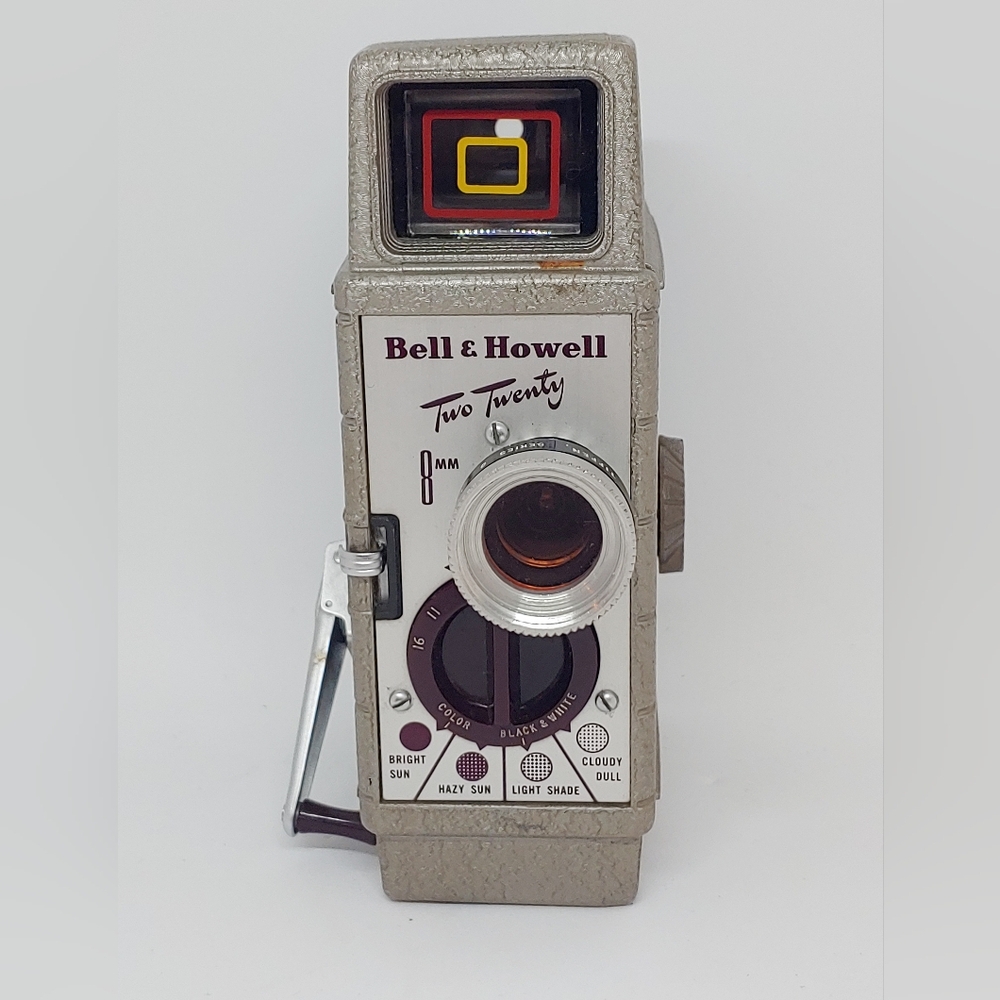 Bell and Howell Camera Two Twenty 8mm Movie Camera